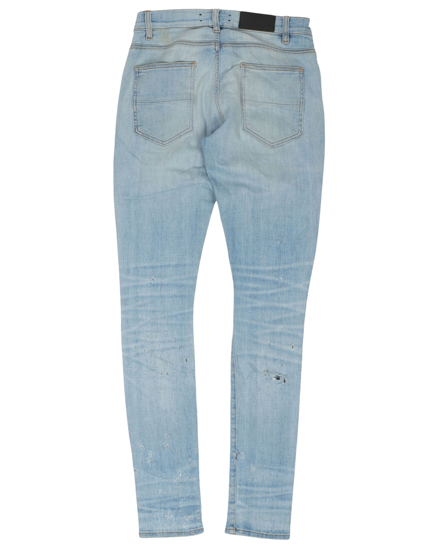 Light Wash Distressed Jeans