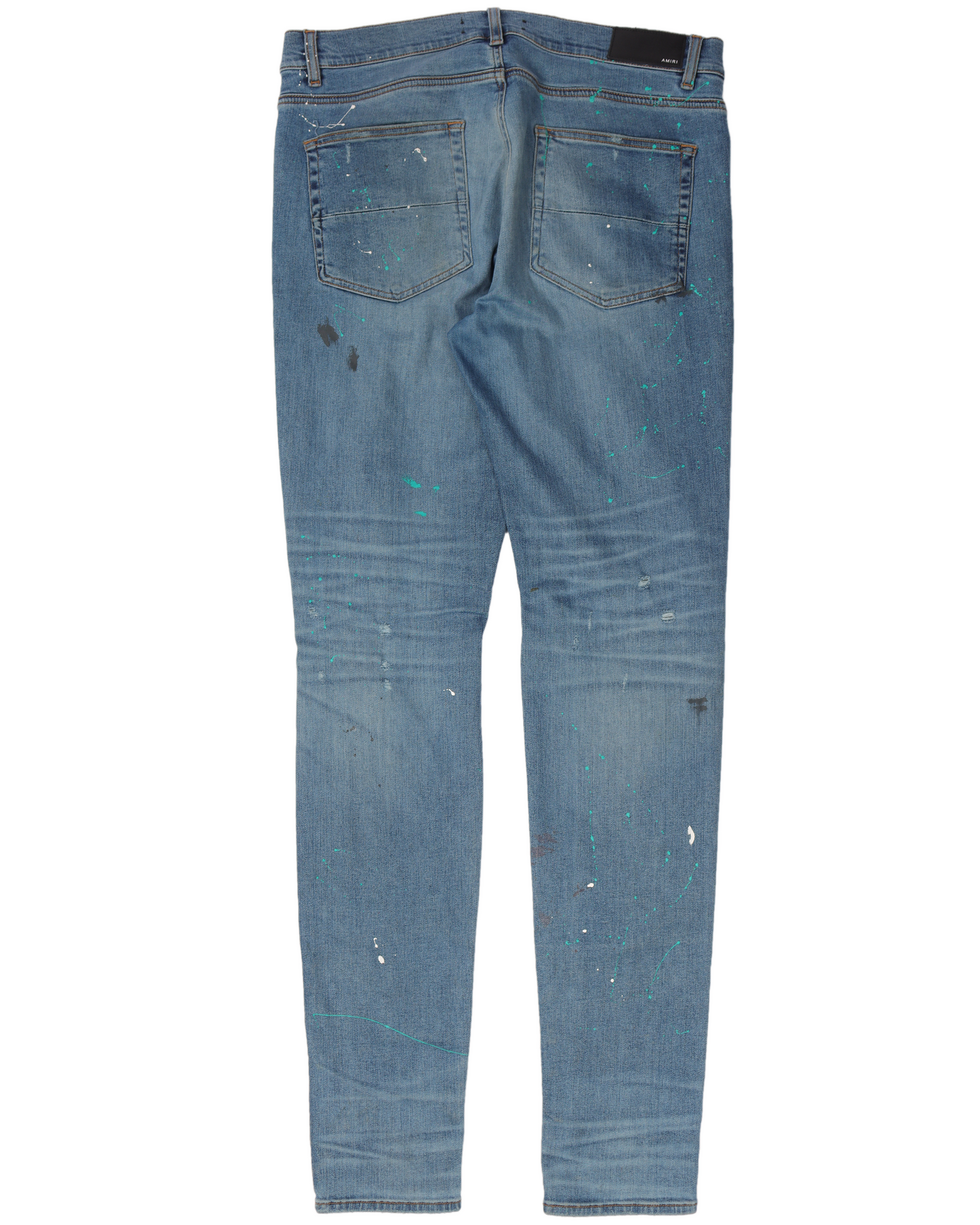 Paint Splatter Denim