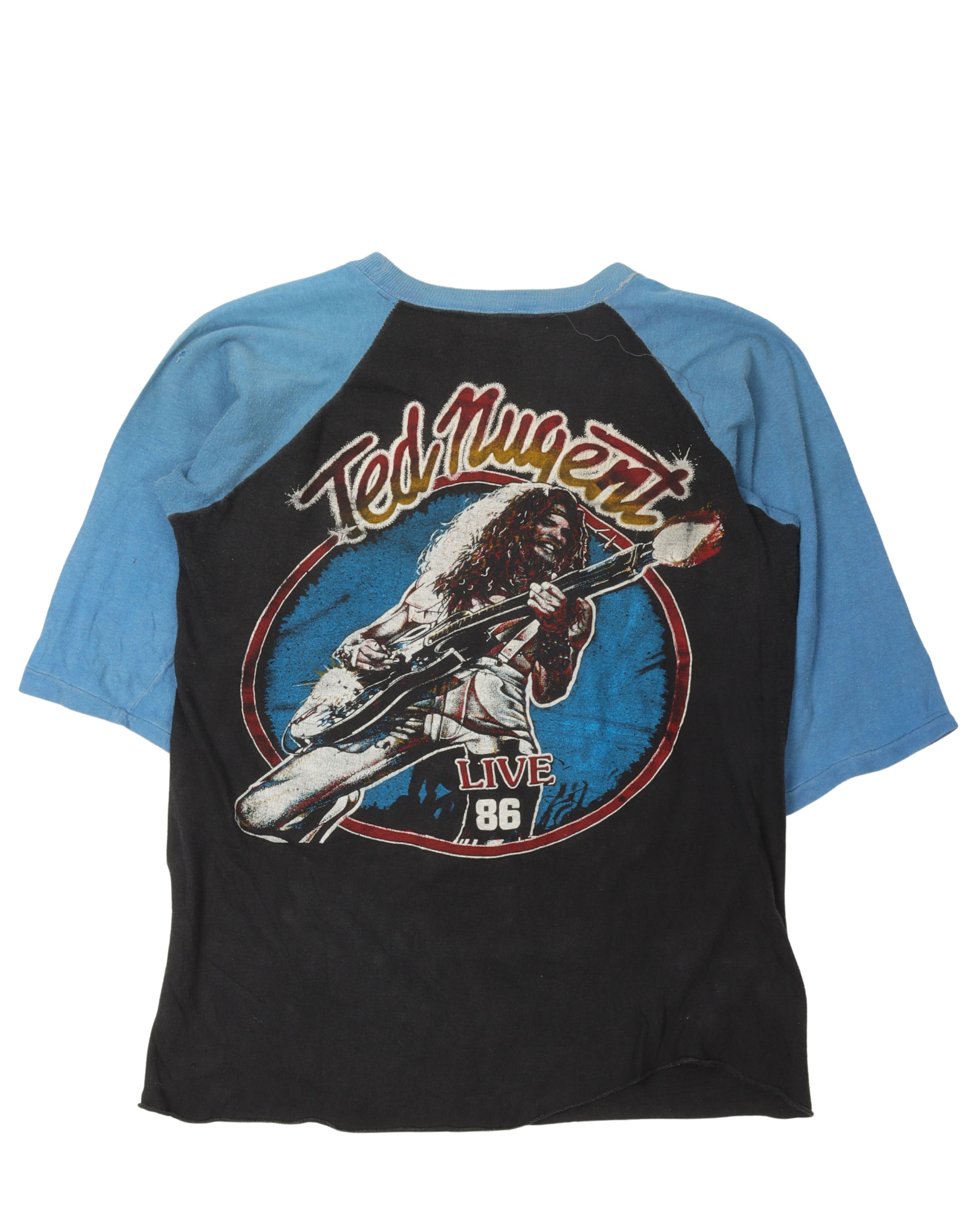 Aerosmith "Done With Mirrors" Tour 1986 T-Shirt