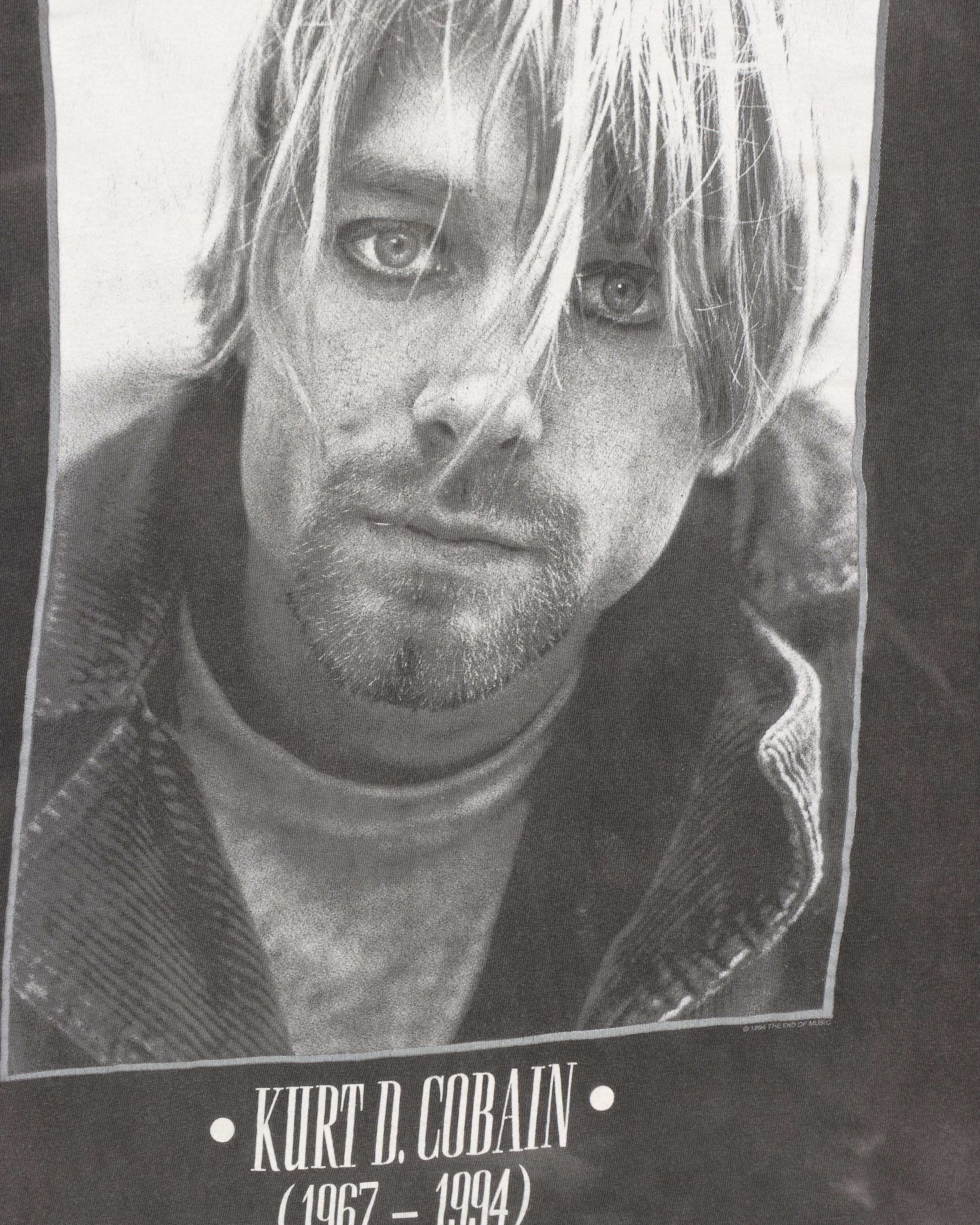 Kurt Cobain 1967-1994 Graphic Print T-Shirt