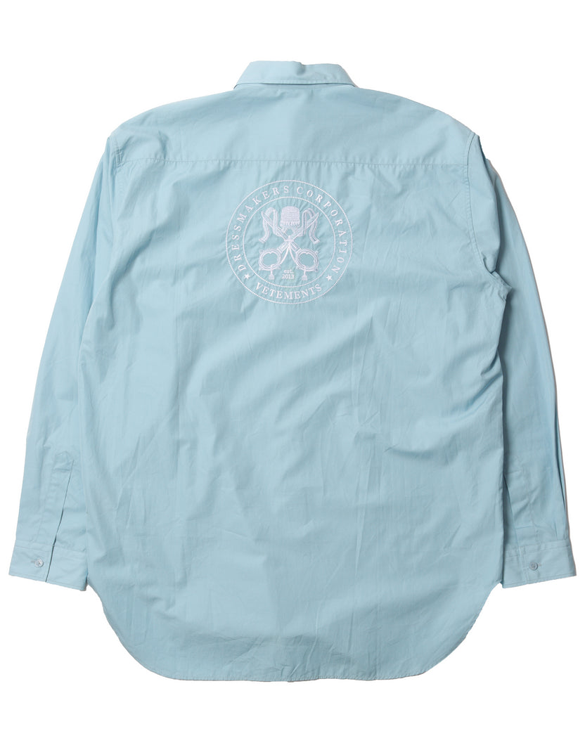 SS20 "Dressmaker Corporation" Button-Up Shirt