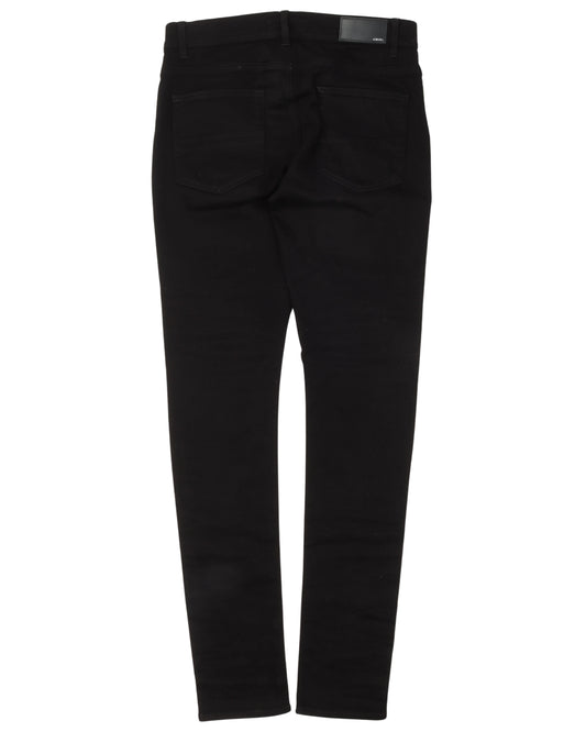 Paisley Slits Skinny Jeans