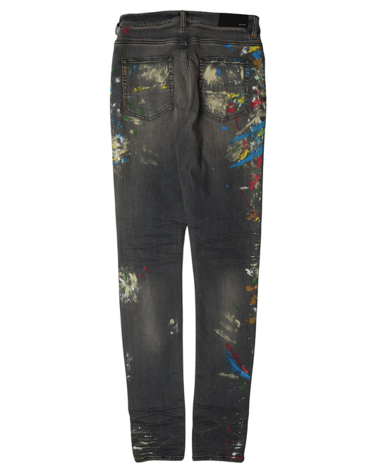 Splatter Paint Jeans