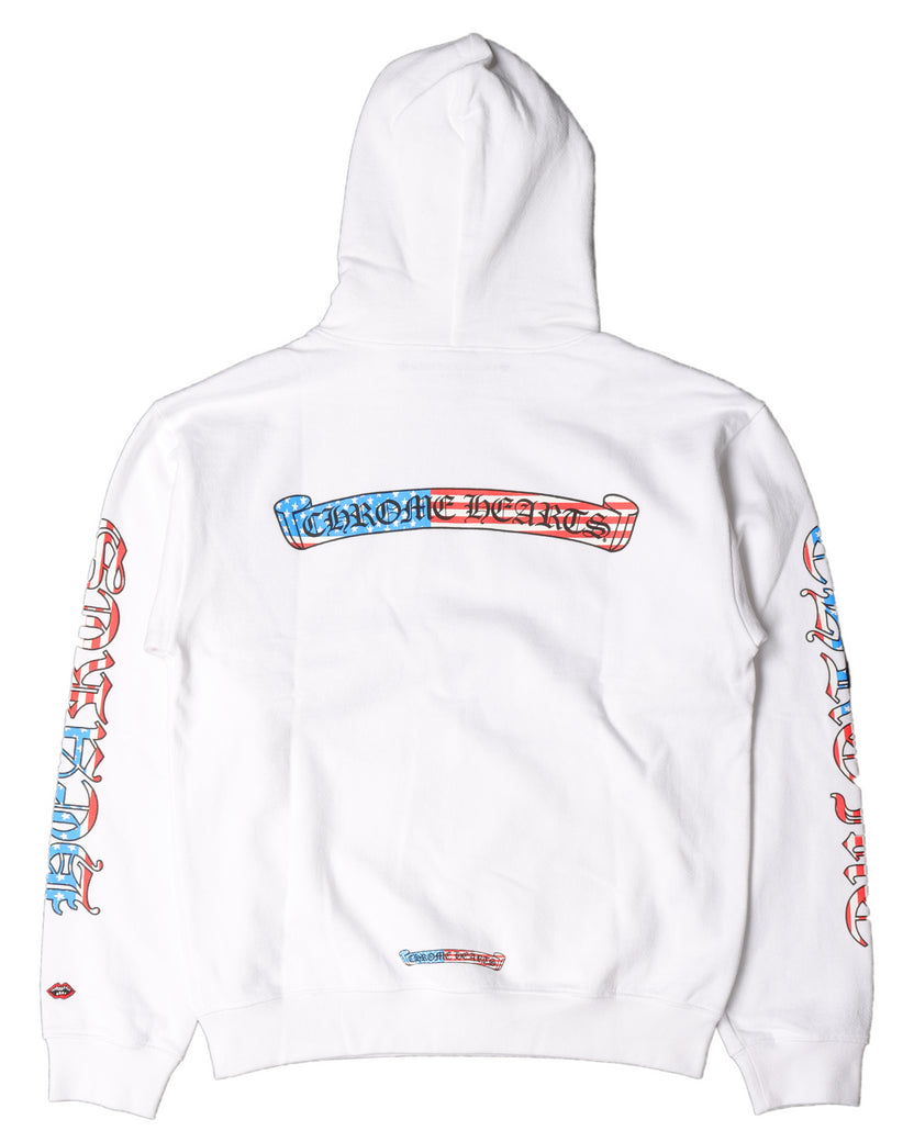 "America" Hoodie White