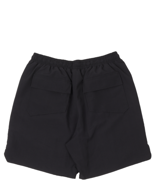 Logo-Print Shell Drawstring Shorts