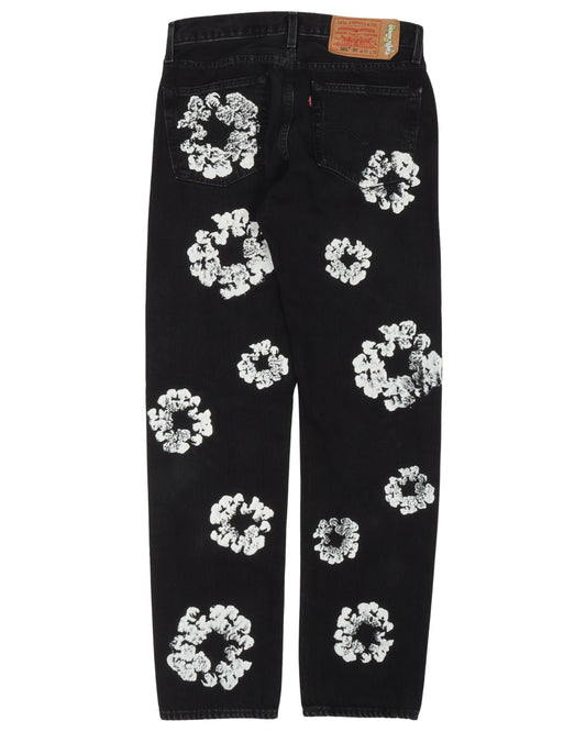 Levi's 501 Cotton Wreath Jeans