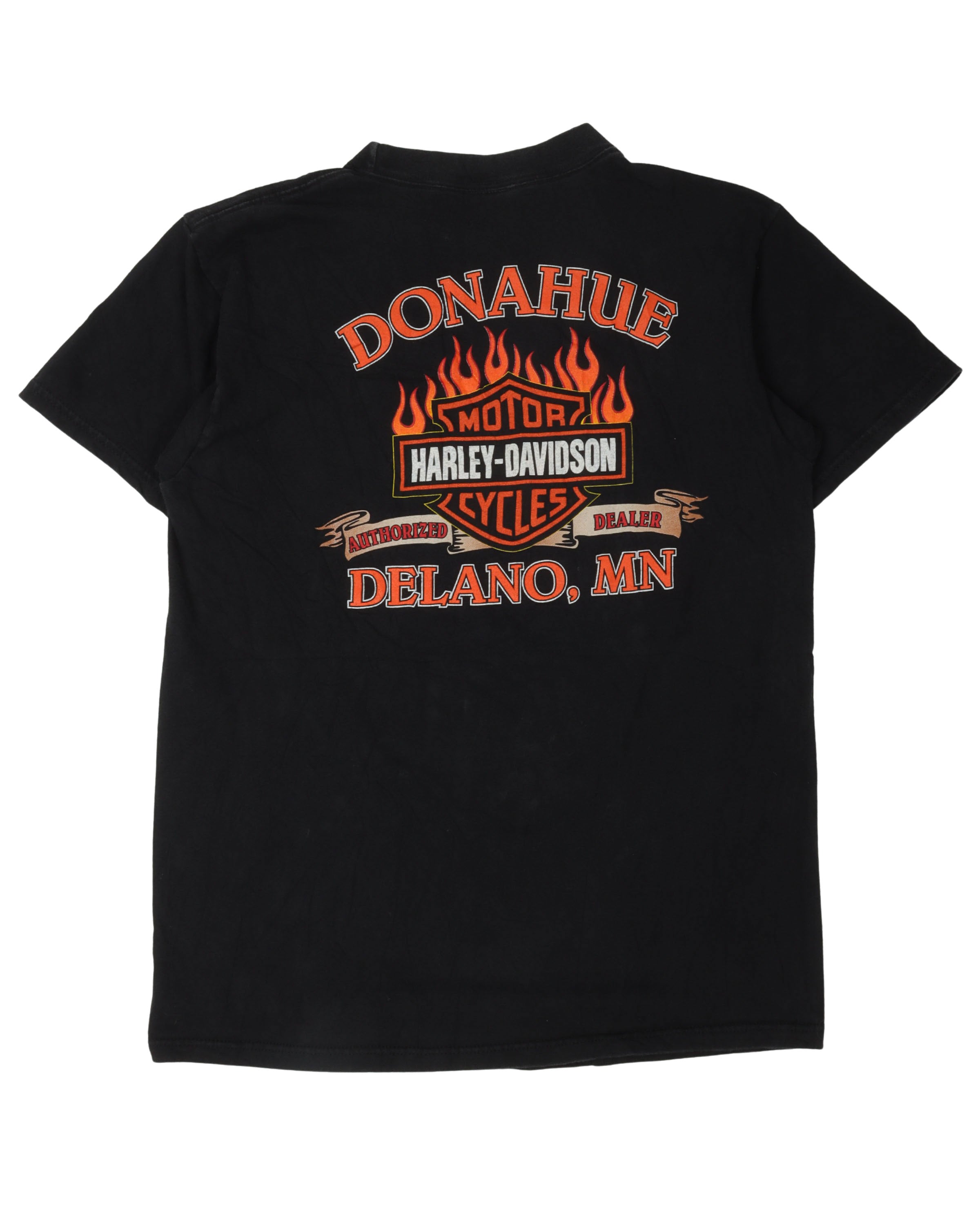 Harley Davidson Flaming Eagle T-Shirt