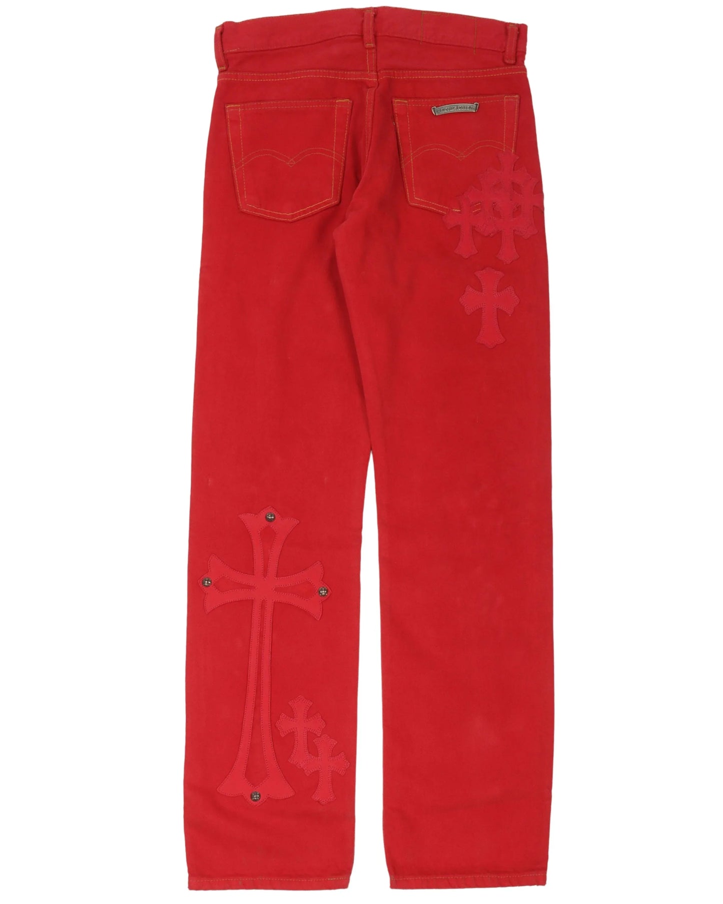 Chrome Hearts Paris Exclusive Levi's Cross Patch Denim