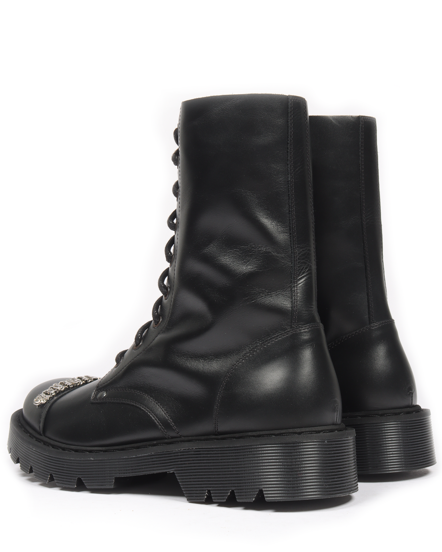 SS20 Gothic Logo Combat Boots