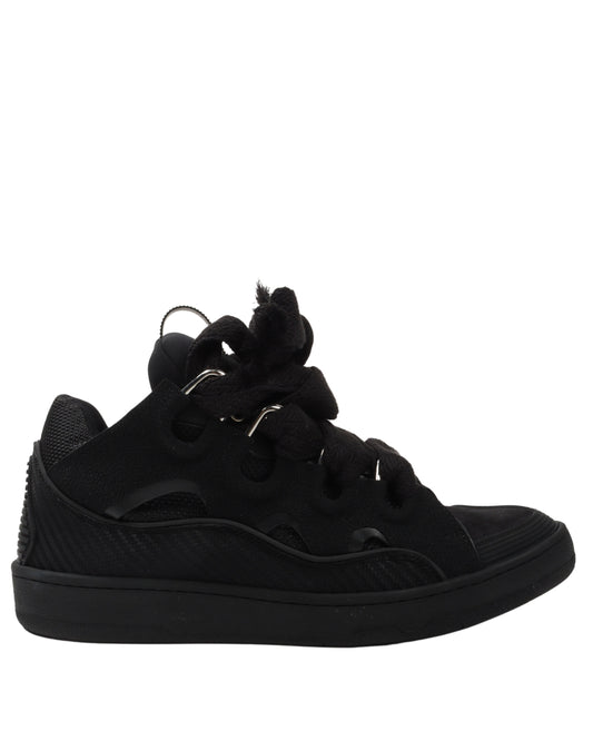 Leather Curb Sneaker