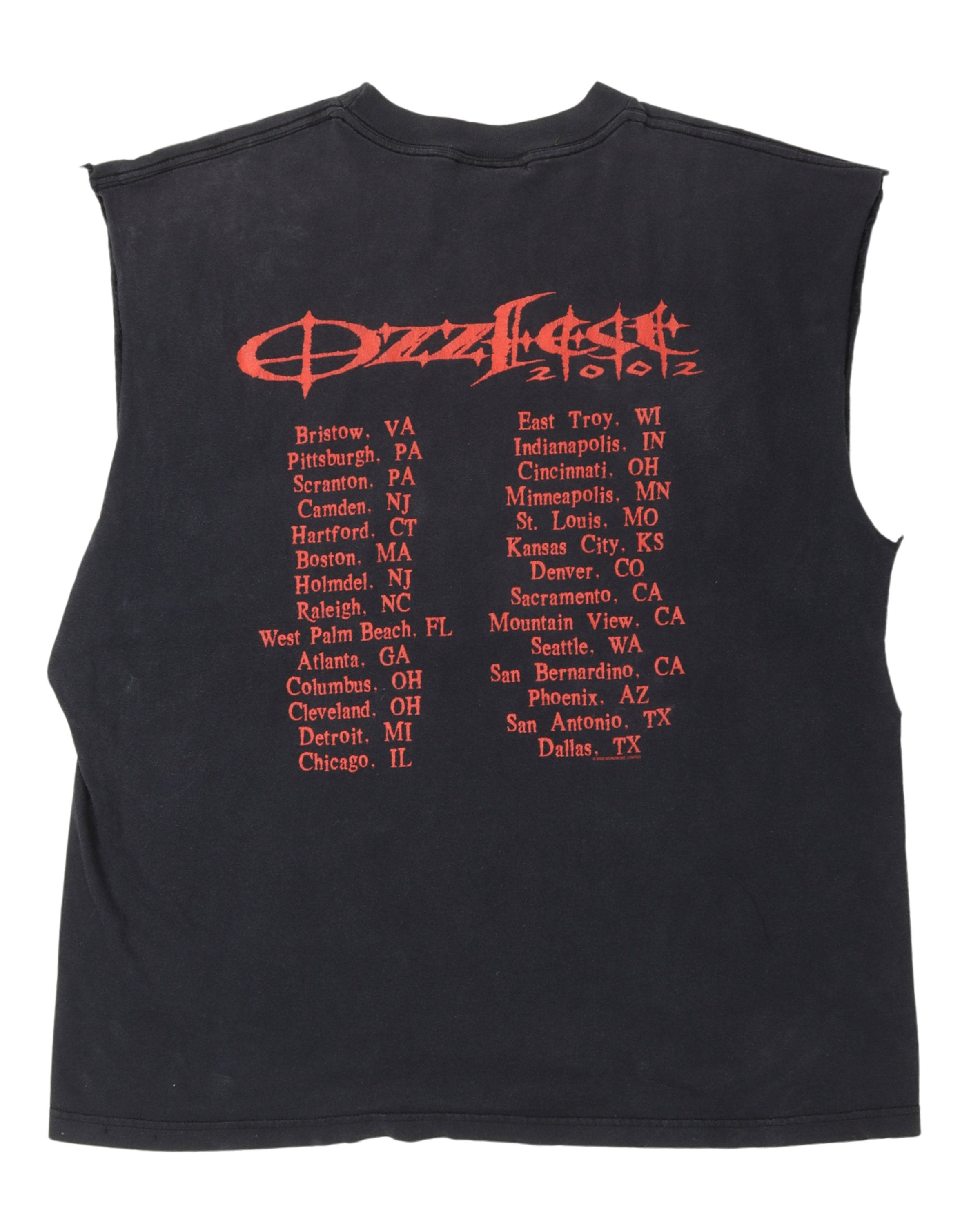 Ozzy Osbourne Sleeveless Tour T-Shirt