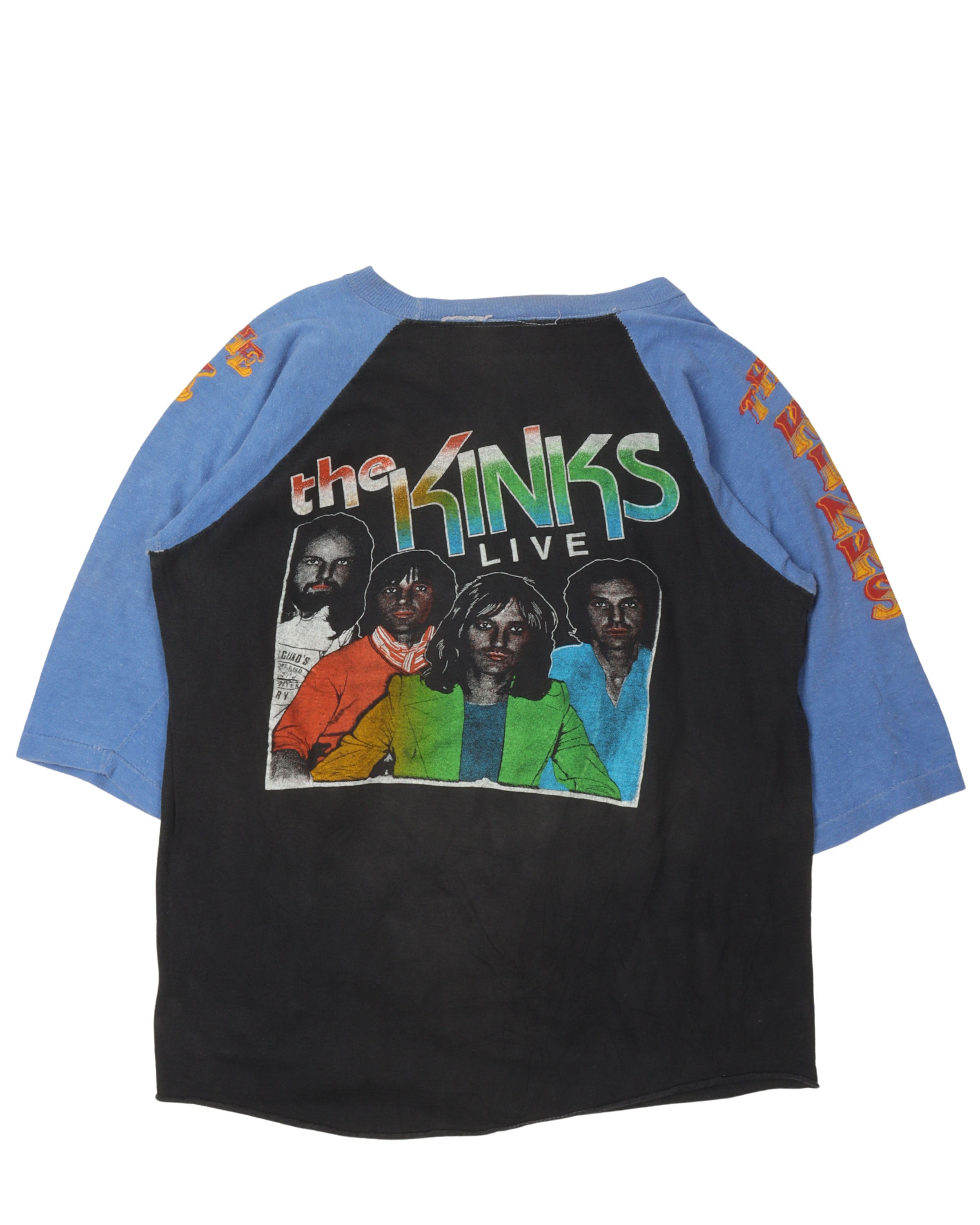 The Kinks 1983 Tour Raglan T-Shirt