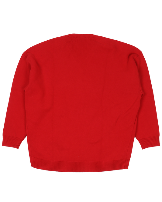 Embroidered Knit Sweater