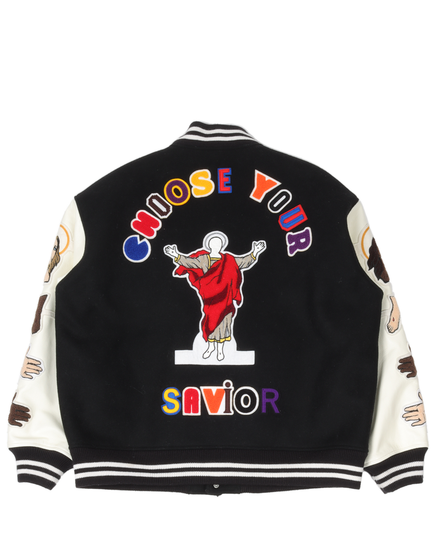 DENIM TEARS Stadium Varsity Jacket
