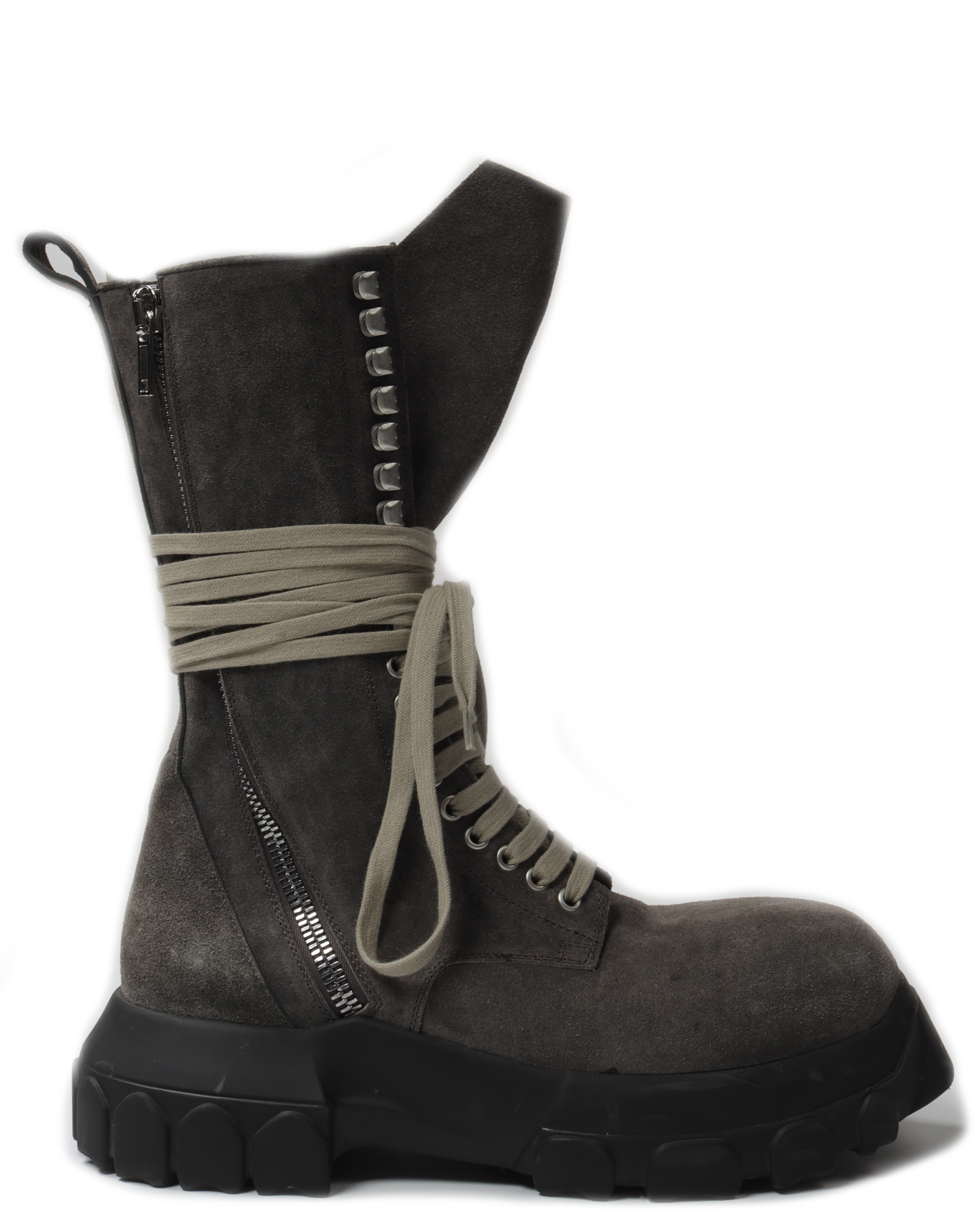 Rick Owens Mega Bozo Lace-Up Tractor Boots – Justin Reed Rick Owens Mega Bozo Lace-Up Tractor Boots – Justin Reed