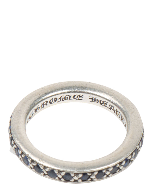 Sapphire Ring Engraved