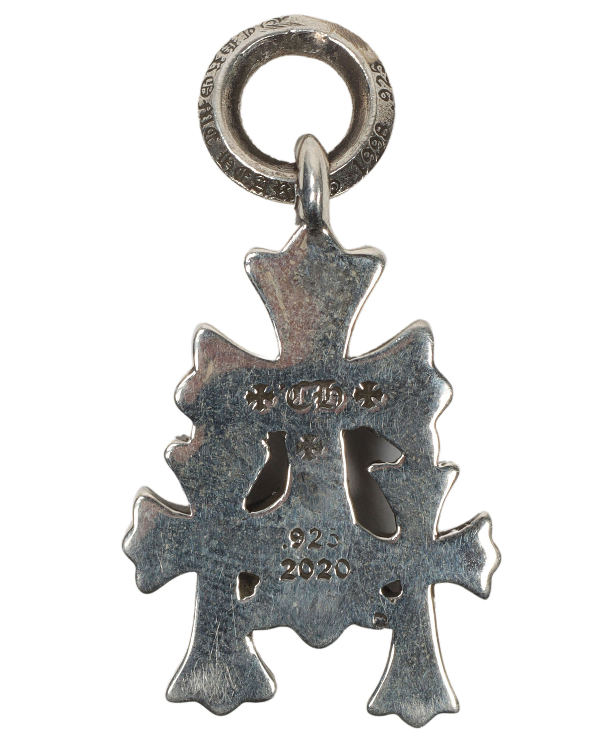 Mini Triple Cross Cemetery Pendant