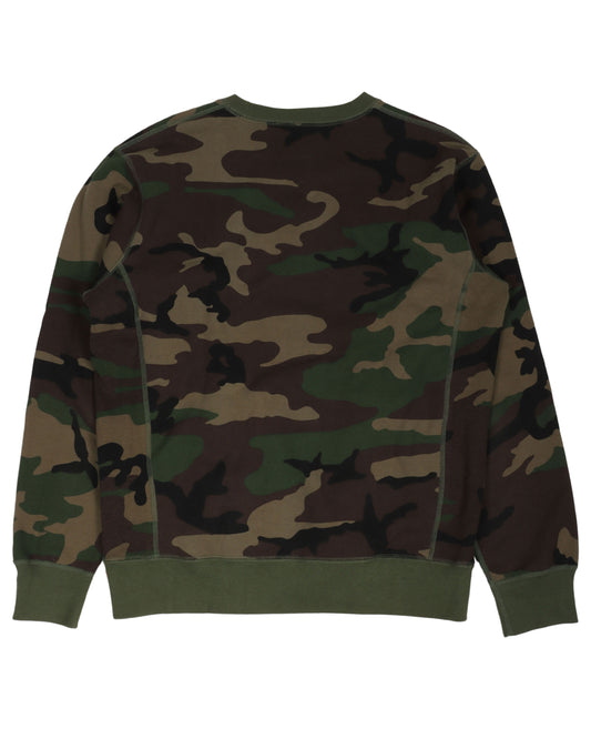 Camo Box Logo Crewneck