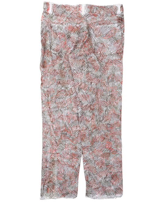 Circus Stitch Orange Jeans