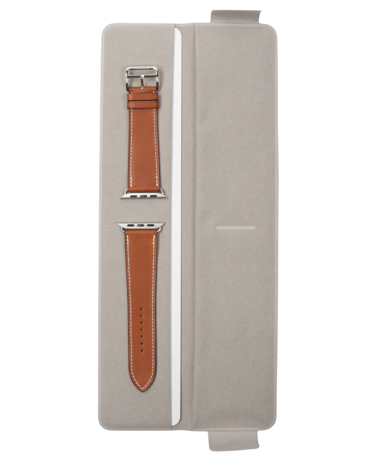 Apple Watch Silver Stainless Steel Case with Single Tour