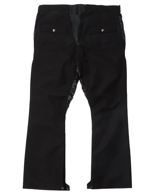 Mixed Materials Pants