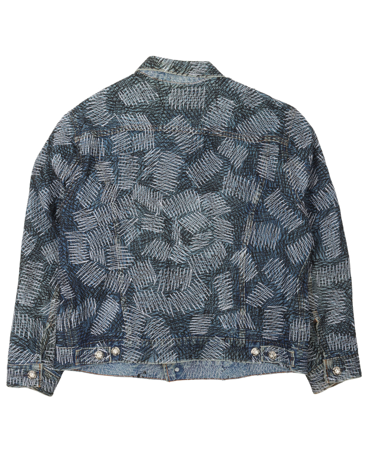 Circus Stitch Blue Jacket