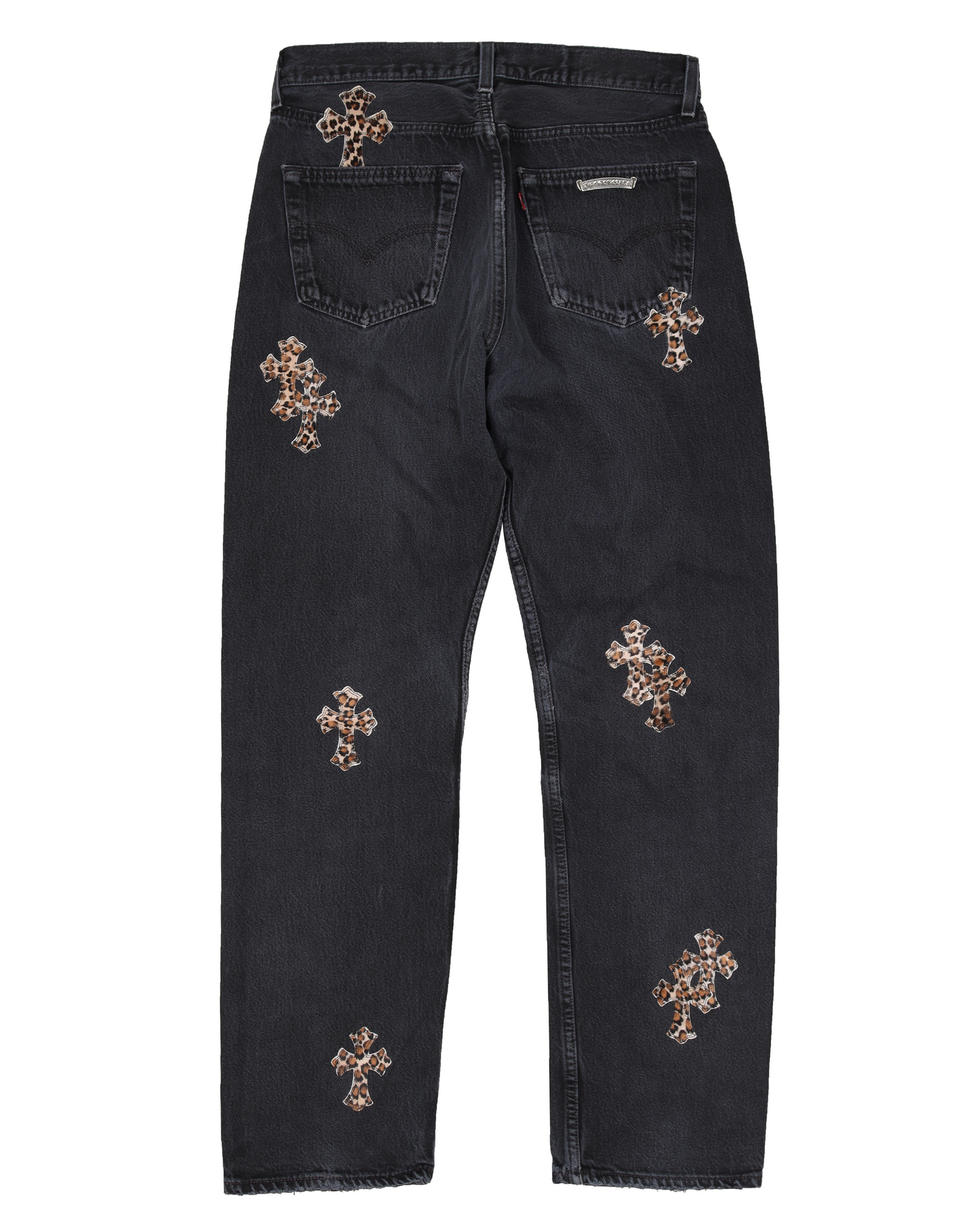 Drake Levi's Leopard Cross Patch Denim (Miami Exclusive)