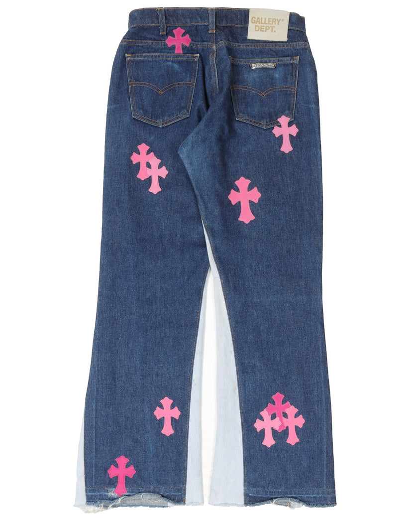 Gallery Dept. Pink Cross Jeans