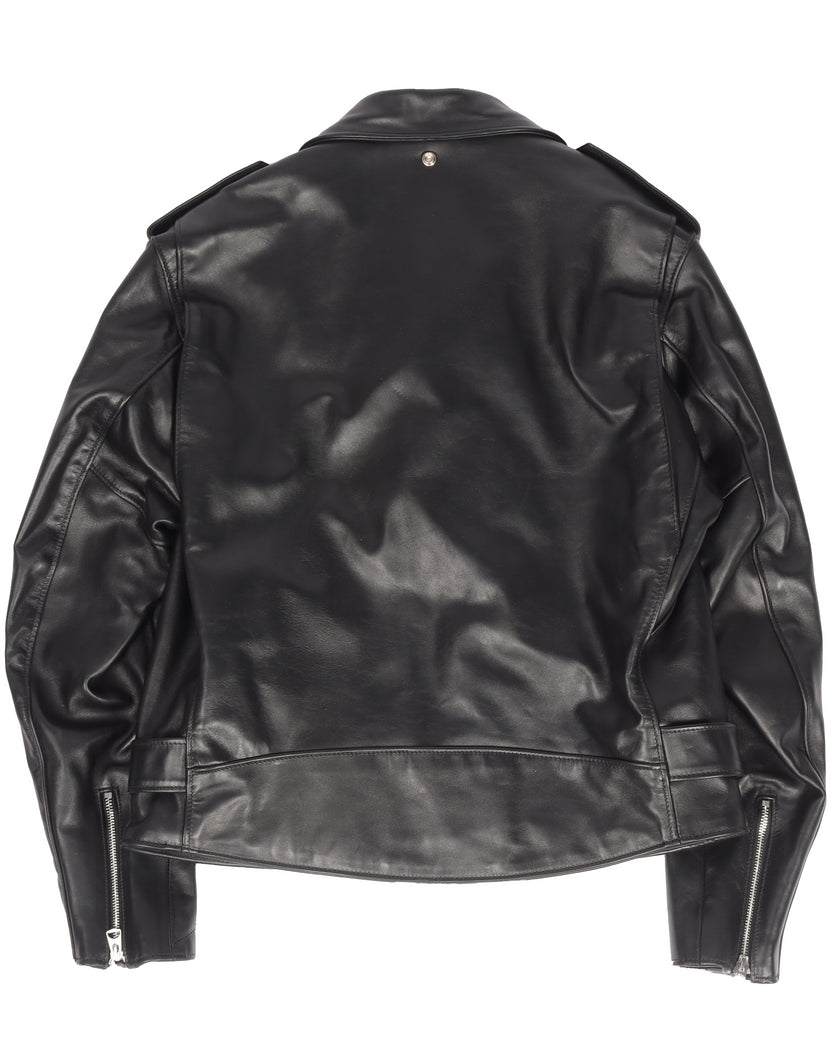 "Perfecto" Belted Motorcycle Jacket