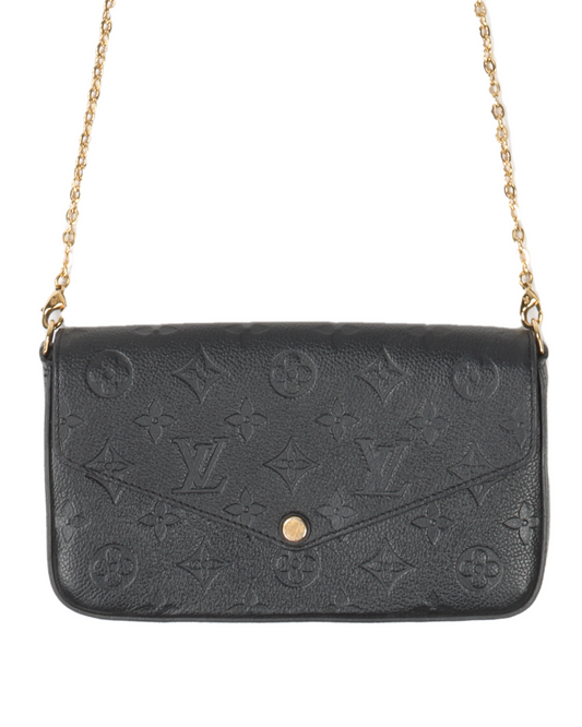 Pochette Félicie Clutch w/ Gold Chain