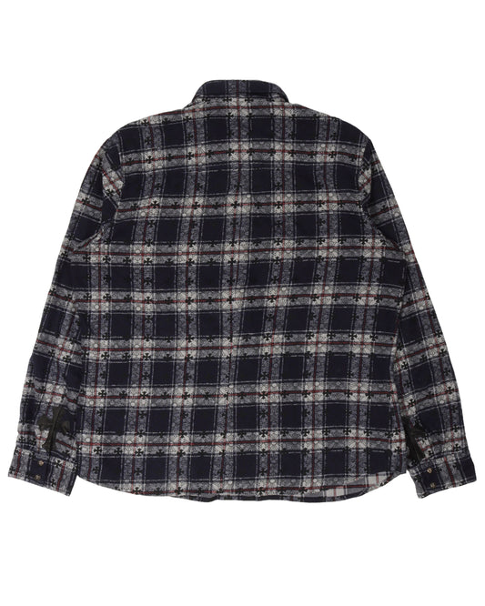 Leather Cross Flannel