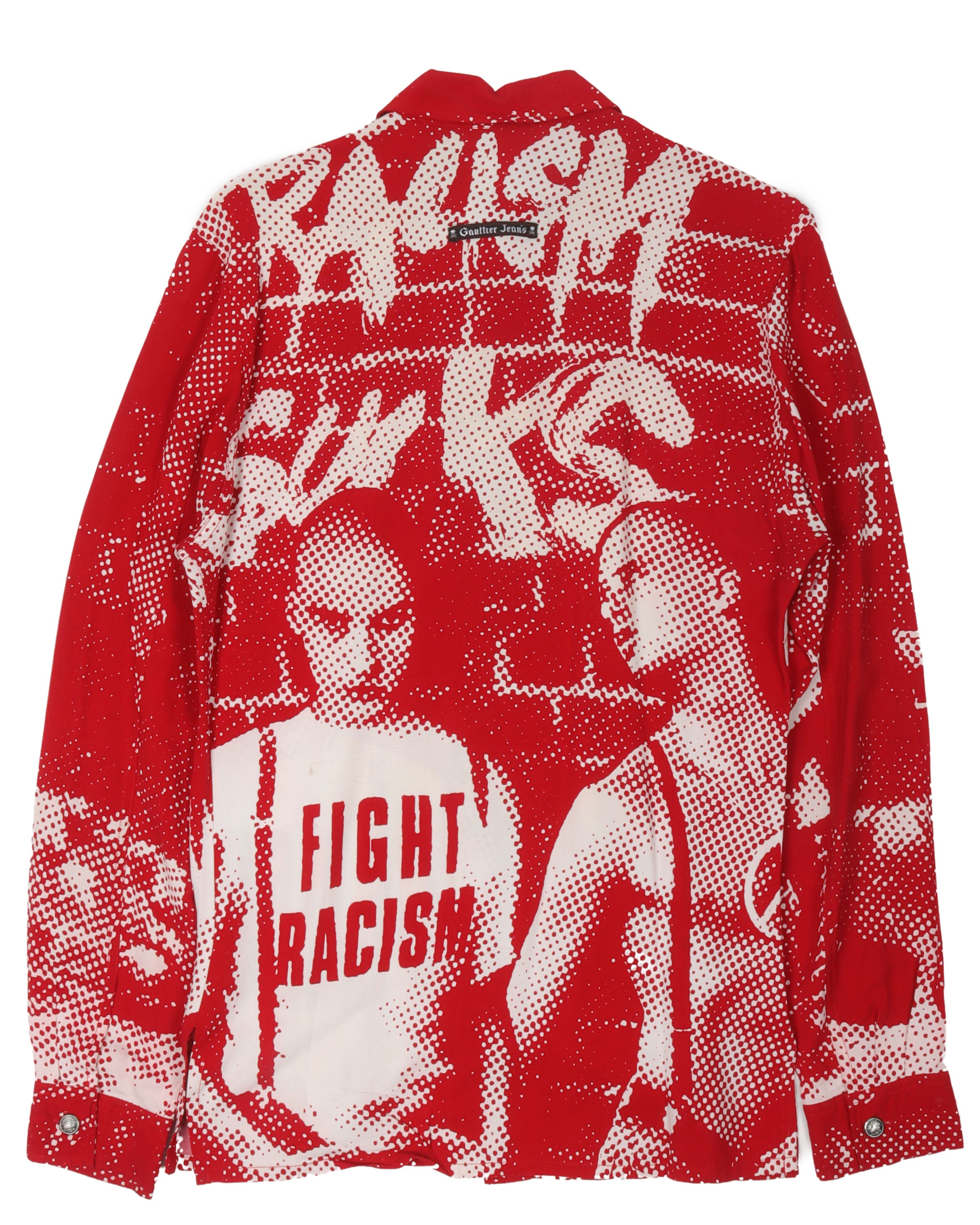 AW97 Gaultier Jeans "Fight Racism" Shirt