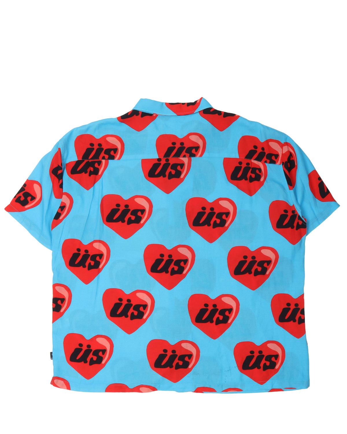 Stussy Heart Button Up Shirt