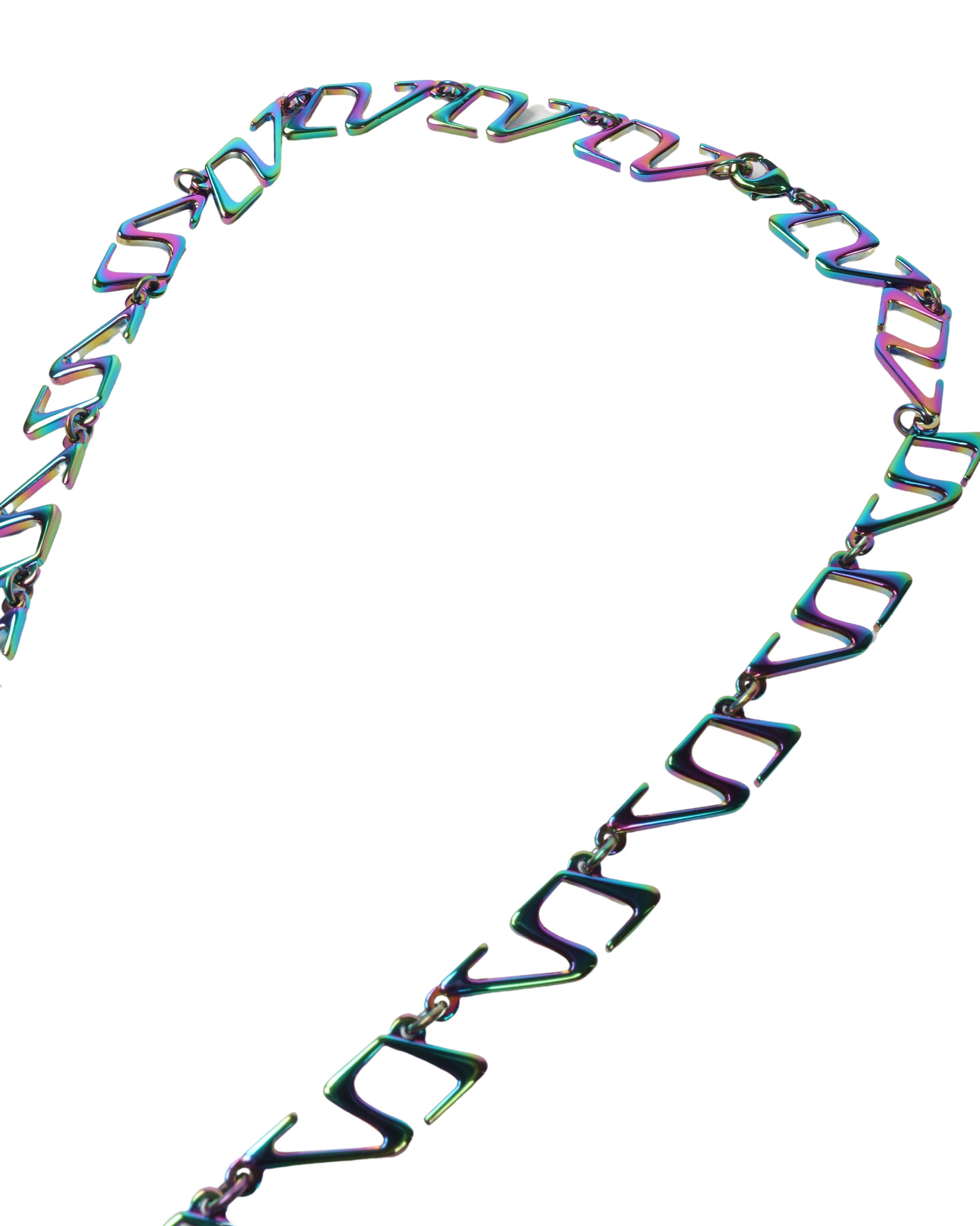 louis vuitton rainbow necklace