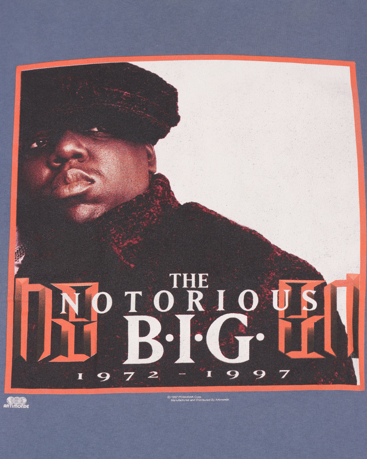 Notorious BIG Biggie Memorial 1972-1997 Graphic Print T-Shirt