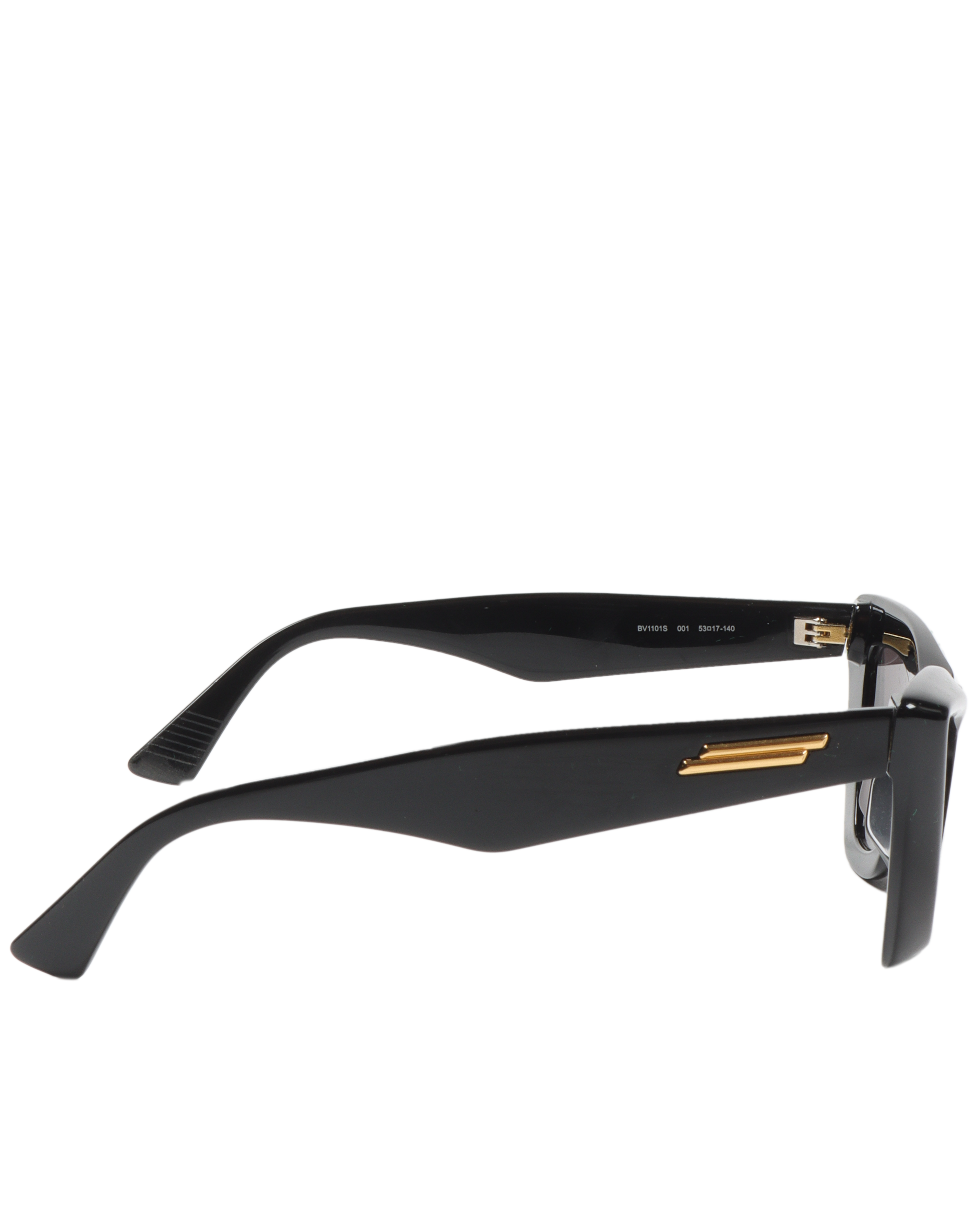 Narrow cat eye sunglasses Bottega Veneta BV 1241 col.001 black