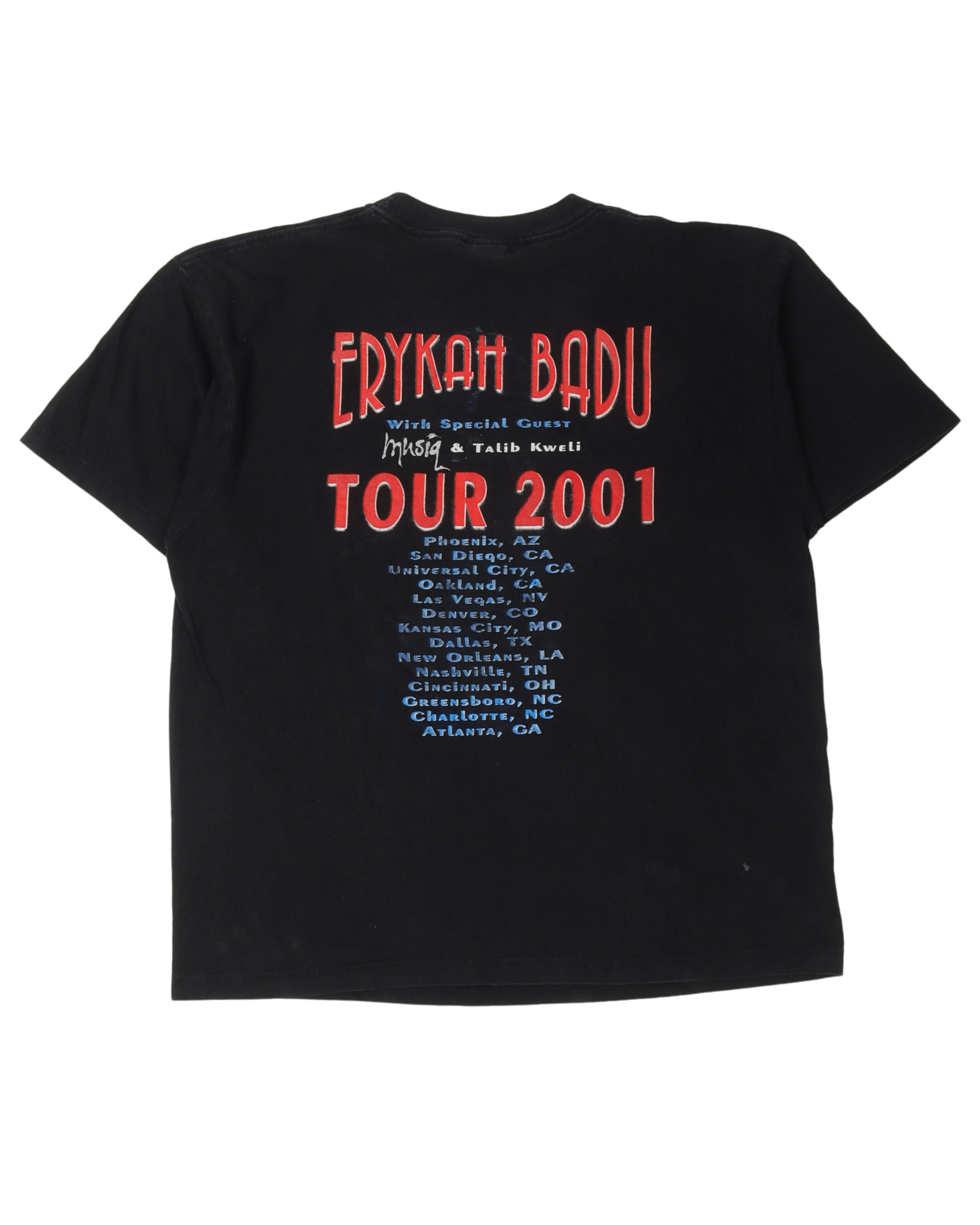 Erykah Badu 2001 Tour T-Shirt