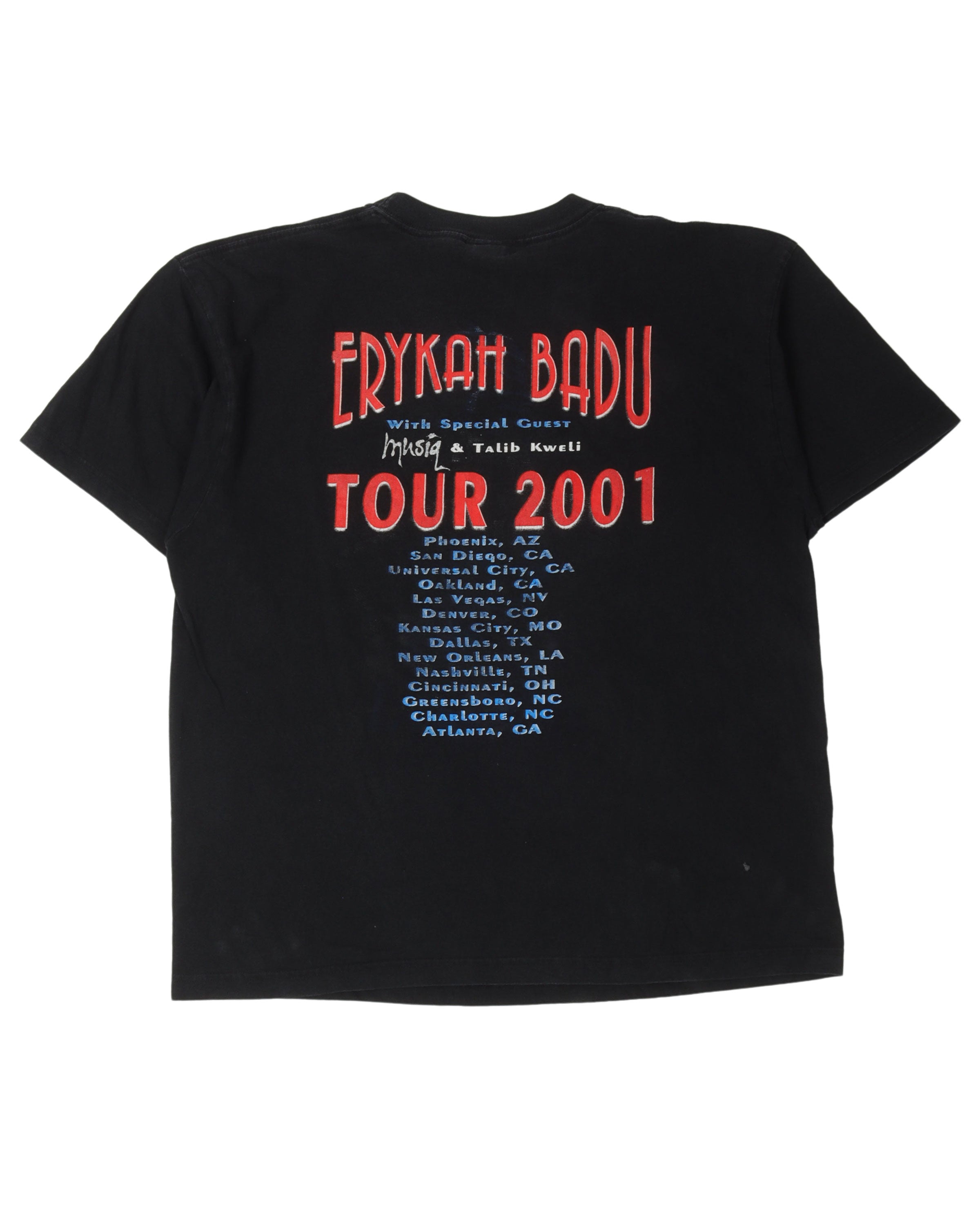 Vintage Erykah Badu 2001 Tour T-Shirt