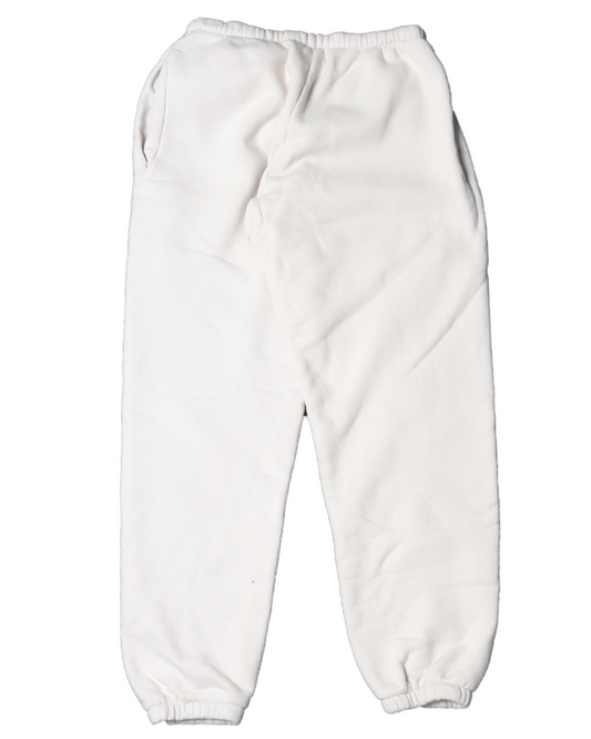 White Sunday Service Sweat Pants