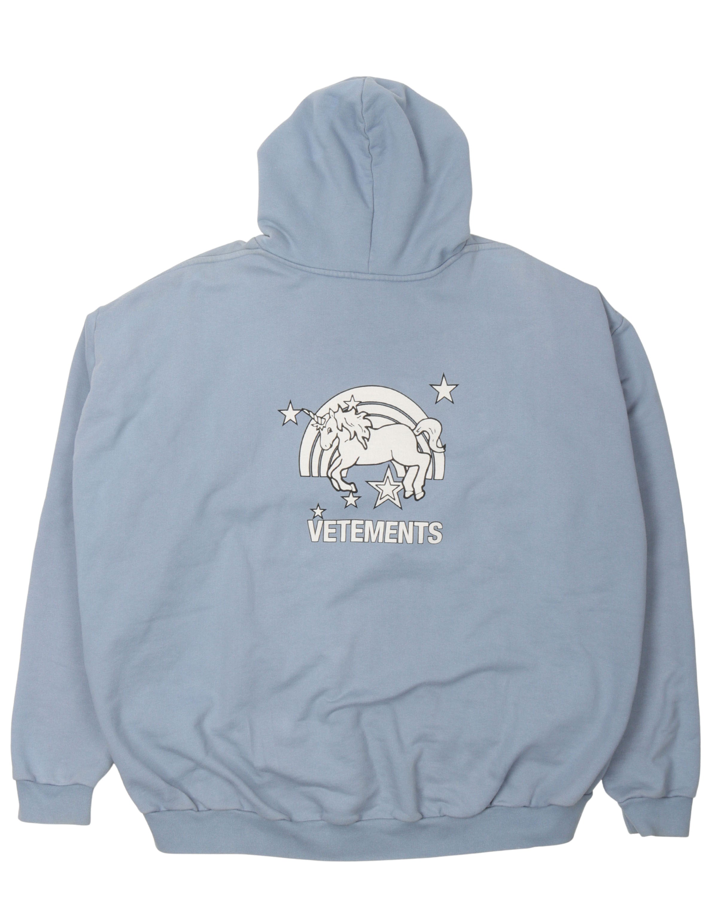 Oversized unicorn hoodie Clearance
