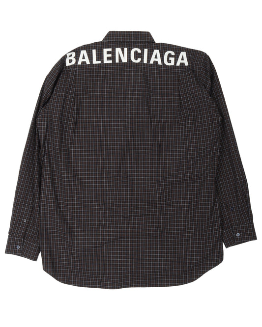 Plaid Logo Shirt