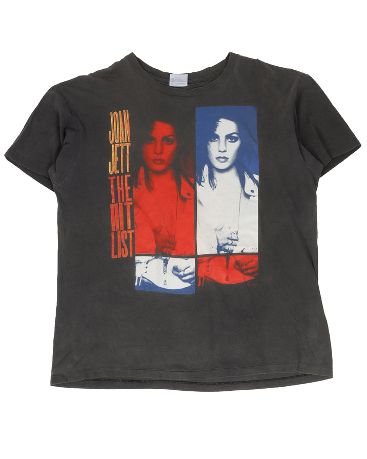 Joan Jett 1990 "The Hit List" T-Shirt