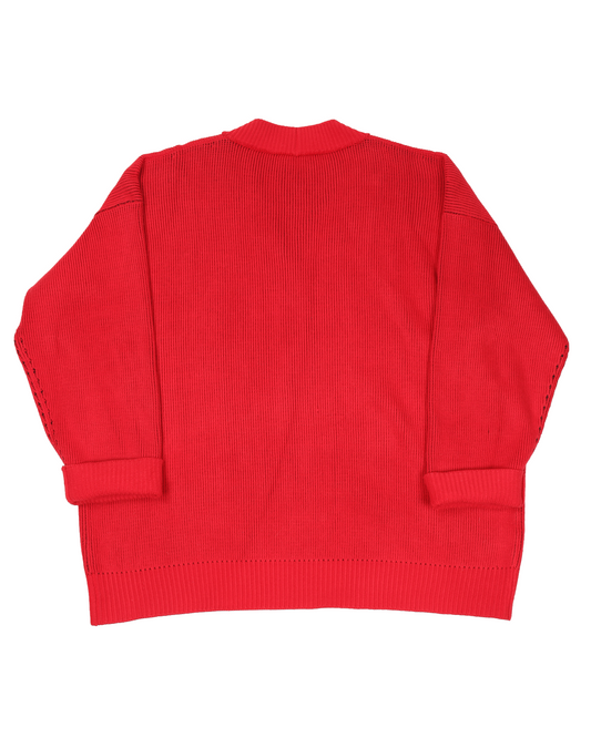 Oversized V-Neck Warhol Sweater