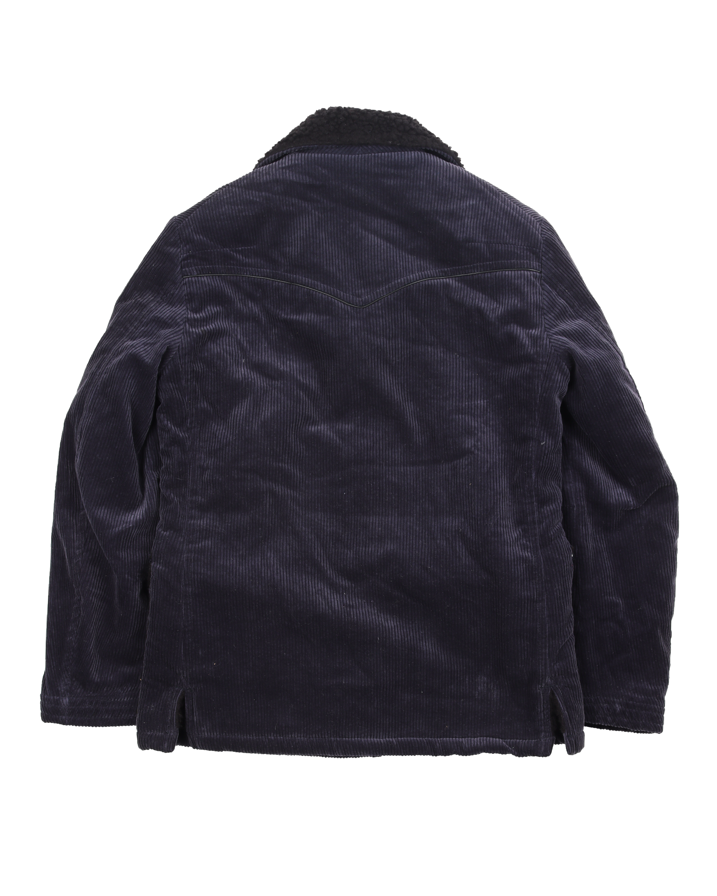 Navy Cordoruy Sherpa Lined Jacket (2008) "My Own Private Portland"