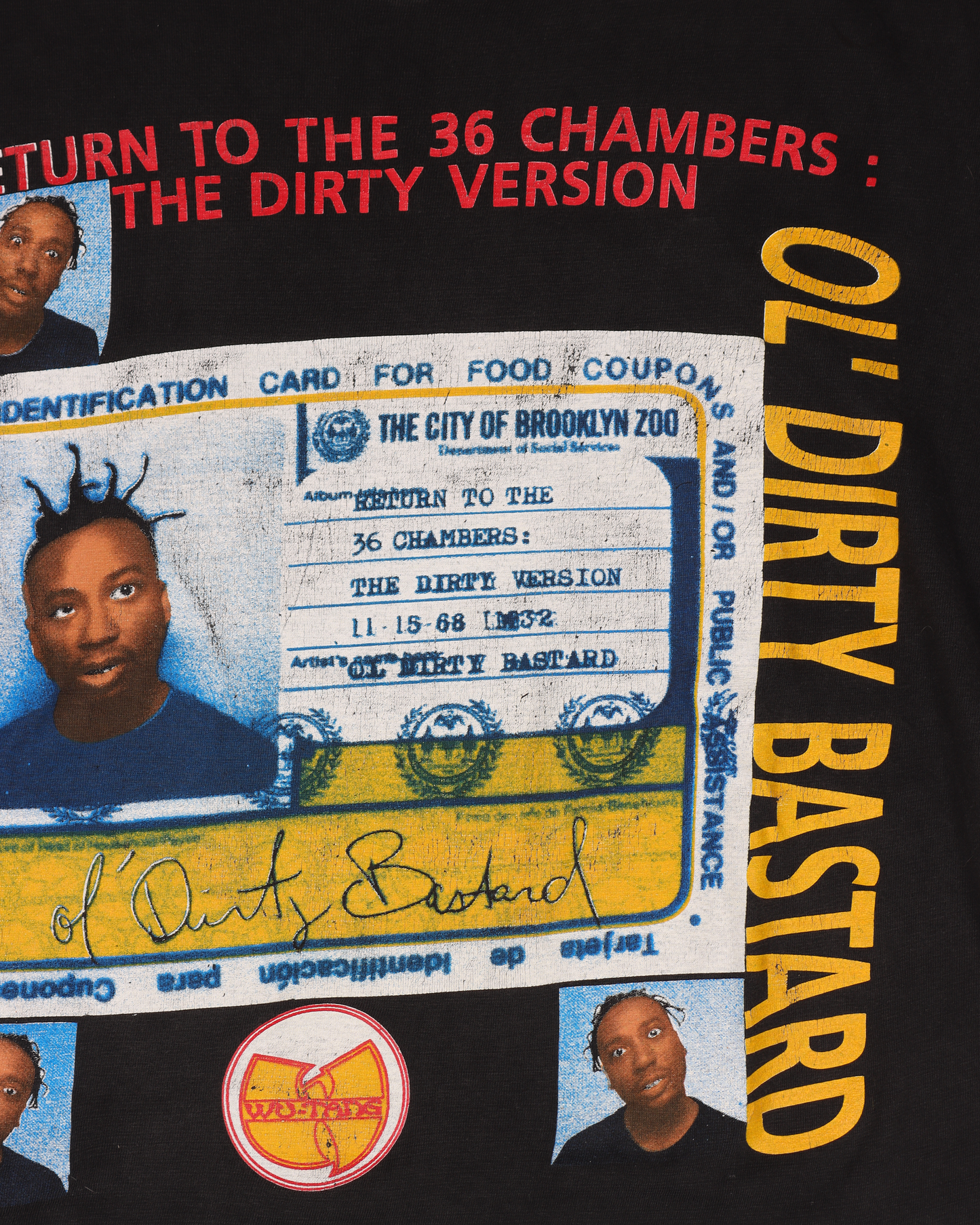 Wu-Tang Clan ODB 'Return to the 36 Chambers' T-Shirt