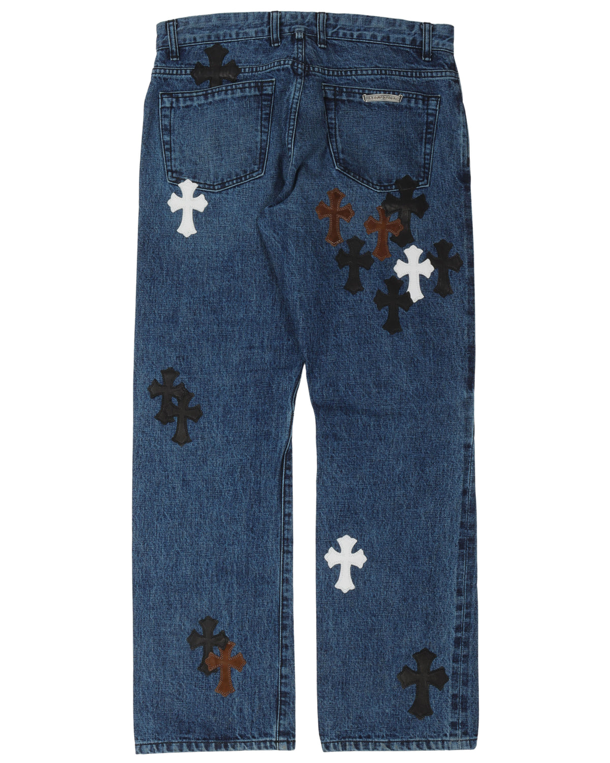 Fleur Knee Denim w/ 33 Cross Patches