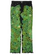 Poetic Lust Black and Green Jeans
