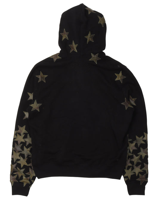 Chemist Leather Star Hoodie