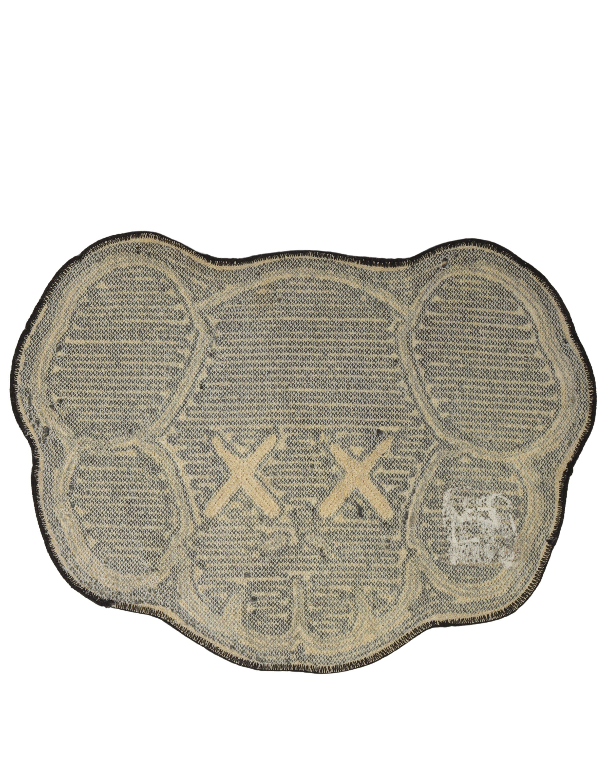 OriginalFake Kaws Skull Rug Mat – Justin Reed