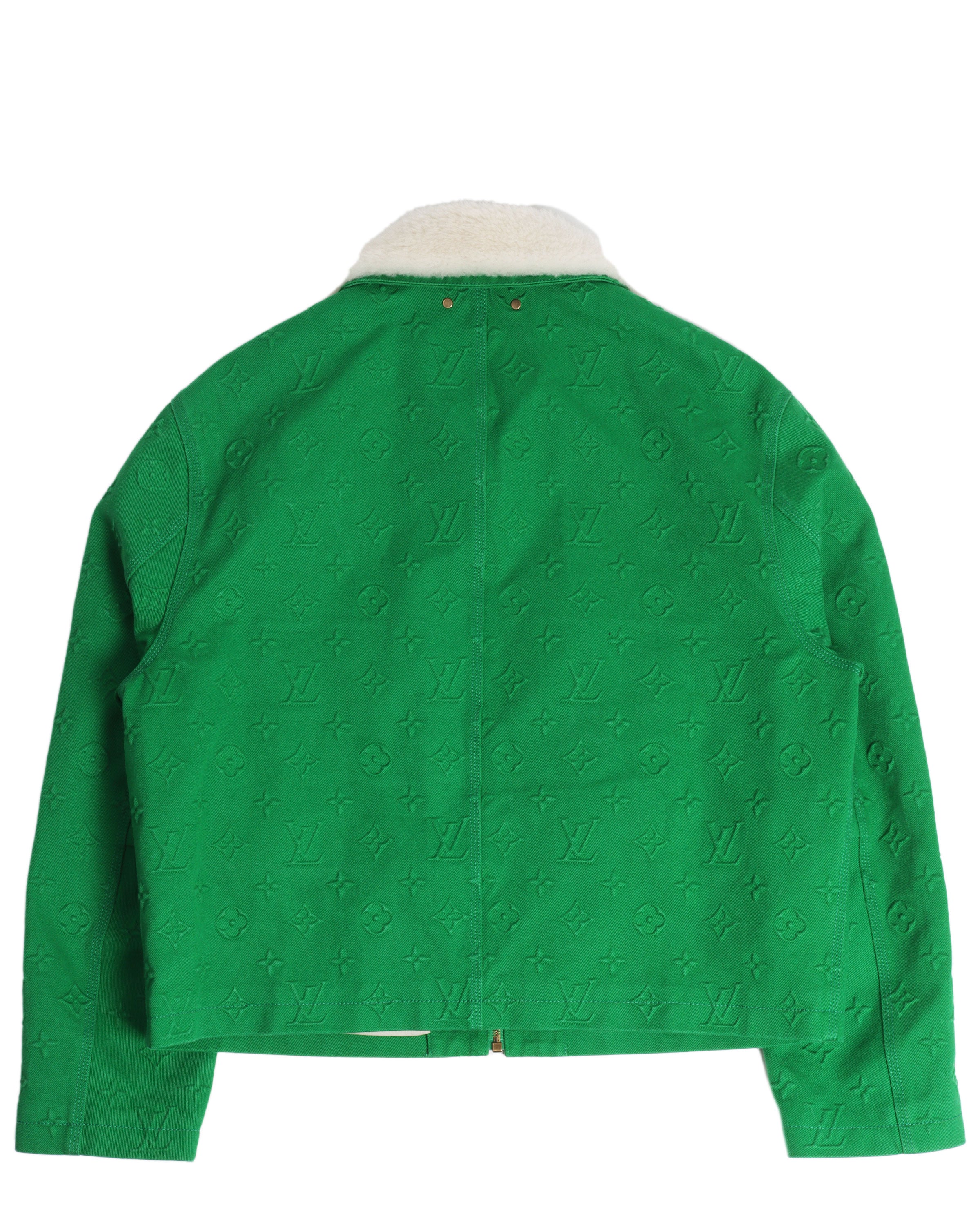 Jacket Louis Vuitton Green size 42 IT in Polyester - 28825723